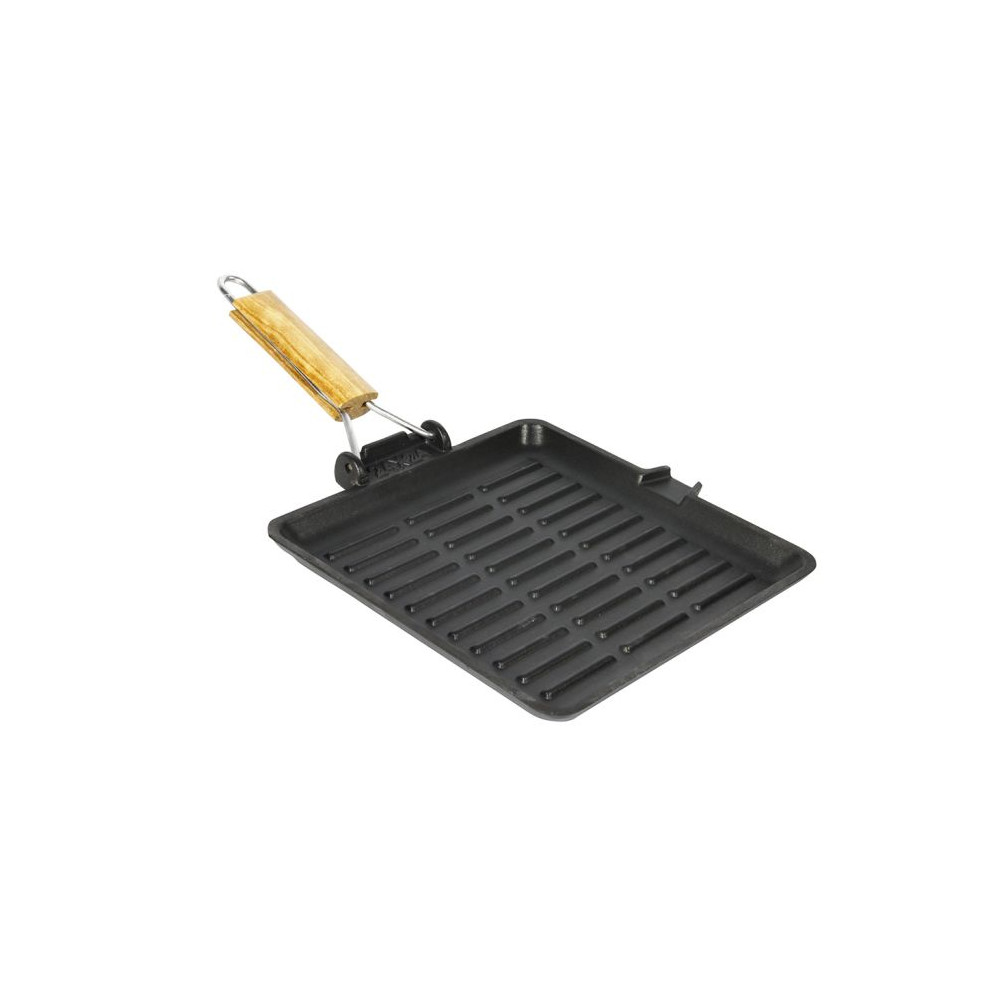 GRILLE FONTE CARRE 24 CM