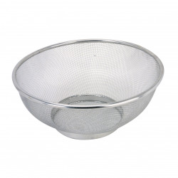 CORBEILLE INOX RONDE D18 MAILLE