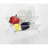 EGOUTTOIR VAISSELLE PLIABLE CHR 38X30X24 EGOUTTOIR VAISSELLE PLIABLE CHR 38X30X24
