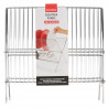 EGOUTTOIR VAISSELLE PLIABLE CHR 38X30X24 EGOUTTOIR VAISSELLE PLIABLE CHR 38X30X24