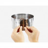 MOULE GATEAU INOX EXTENSIBLE