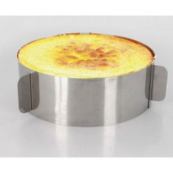 MOULE GATEAU INOX EXTENSIBLE