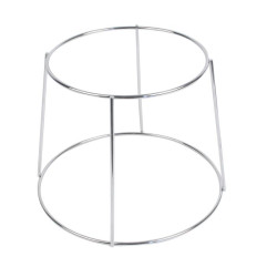 SUPPORT PLAT FRUITS DE MER CHROME