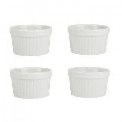 MINIS RAMEQUINS X4 PORCELAINE D6.5CM
