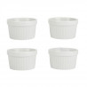 MINIS RAMEQUINS X4 PORCELAINE D6.5CM