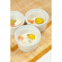 MINIS RAMEQUINS X4 PORCELAINE D6.5CM