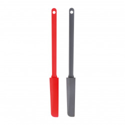 USTENSILE SPATULE SILICONE 2ASS