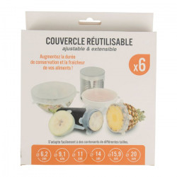 COUVERCLE SILICONE ROND X6 EXTENSIBLE