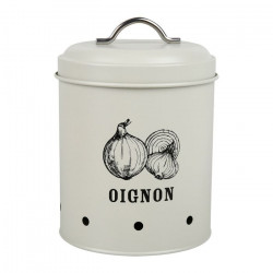 BOITE METAL OIGNON MAT+TROUS