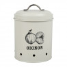BOITE METAL OIGNON MAT+TROUS