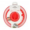 Cloche micro onde rétractable plastique D26.5cm