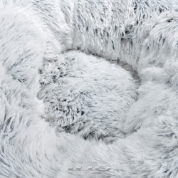 COUSSIN FLUFFY BLANC CHINE D55*25CM