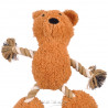 JOUET PELUCHE OURS POLYESTER + CORDE SO