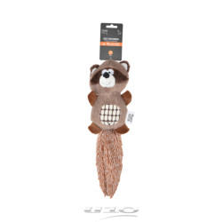 JOUET PELUCHE RATON LAVEUR 30CM BRUN