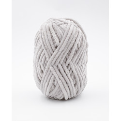 PINGO CHENILLE GLITTER GRIS PERLE