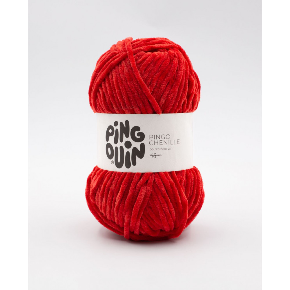 PINGO CHENILLE ROUGE