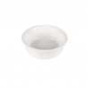 PLAT CREME BRULEE D12cm BLANC EN GRES