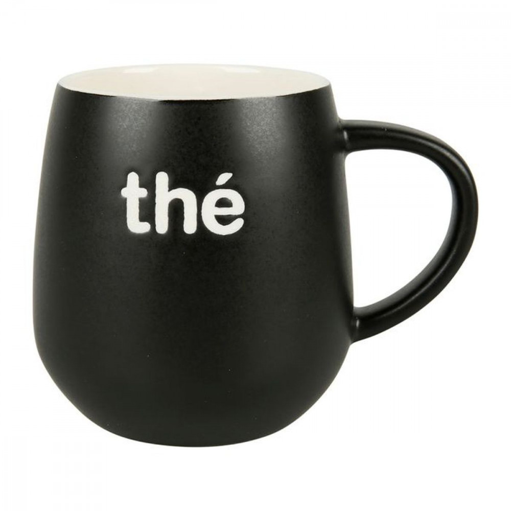 MUG "THÉ" NEW BONE 39CL NOIR NEOCLR