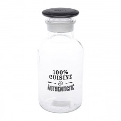BOCAL APOTHICAIRE VERRE 1.14L+CVLE NR