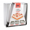 MOULE GATEAU X3 INOX CARR H5cm MOULE GATEAU X3 INOX CARR H5cm