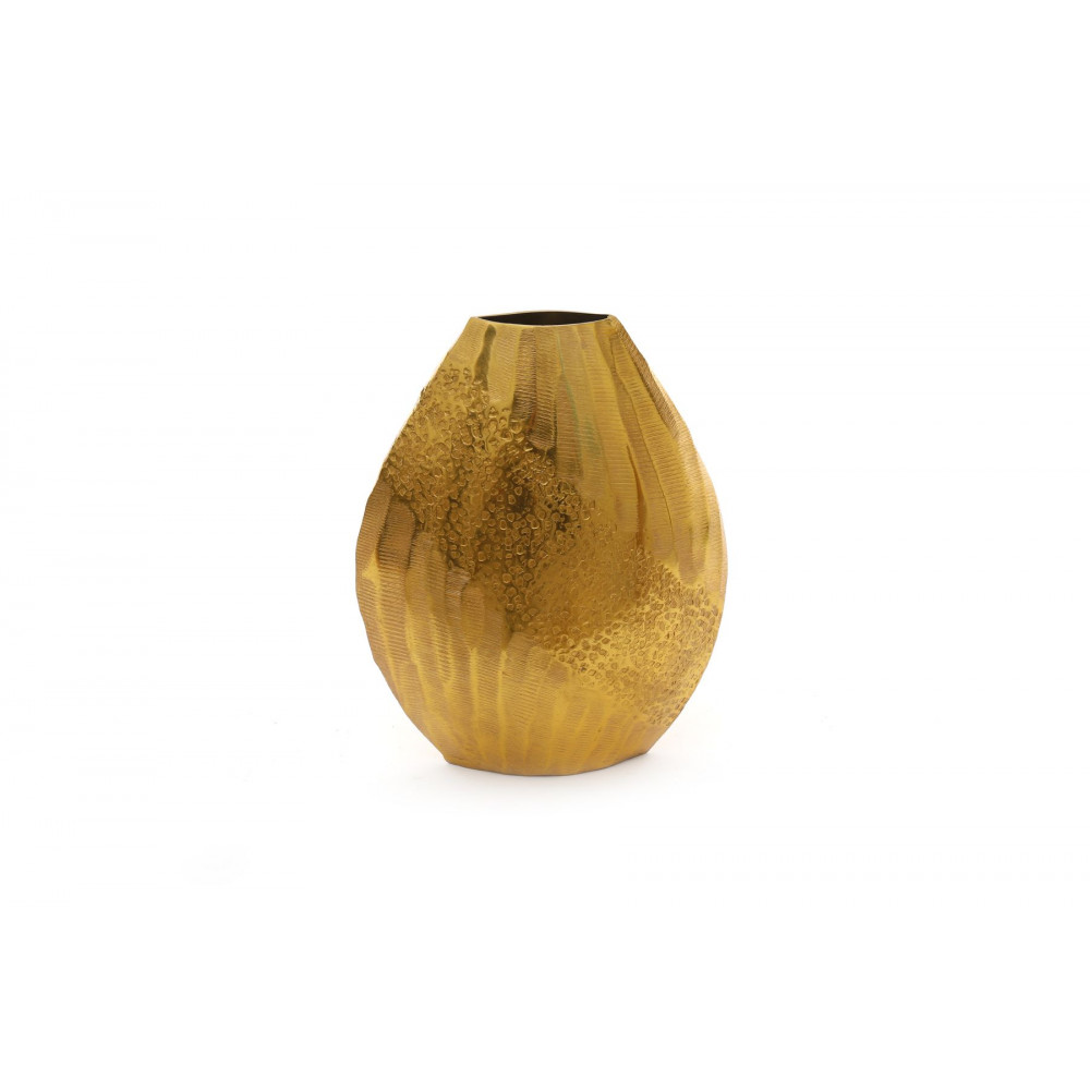 VASE OR 21X26CM