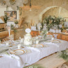 NAPPE GAZE DE COTON BLANCHE 1,30X2,40M