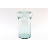 VASE TRANSPARENT AVEC ANSES 24X16CM