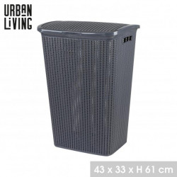 COFFRE A LINGE AVEC COUVERCLE 43X33XH61C