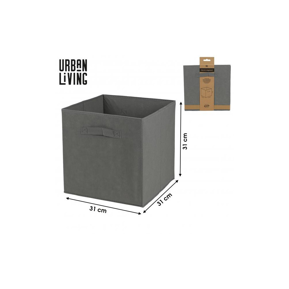 CUBE INTISSE GRIS 31X31CM