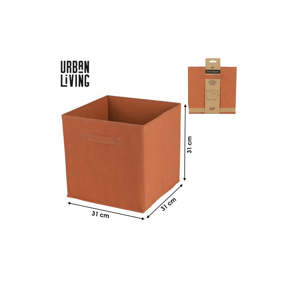 CUBE INTISSE BRIQUE 31X31CM