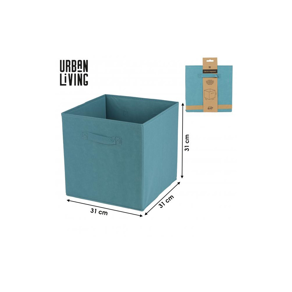 CUBE INTISSE BLEU 31X31CM