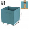 CUBE INTISSE BLEU 31X31CM