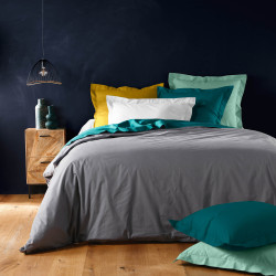 TAIE DE TRAVERSIN LINA BLEU 85x185CM