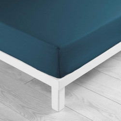 DRAP HOUSSE LINA BLEU 160x200CM