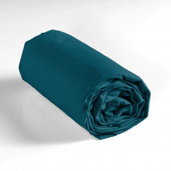 DRAP HOUSSE LINA BLEU 160x200CM