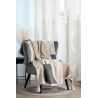 PLAID MARTIAL 125X150CM NATUREL