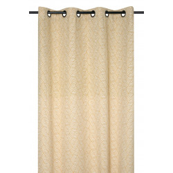 RIDEAU SIRIUS 140X260CM MOUTARDE