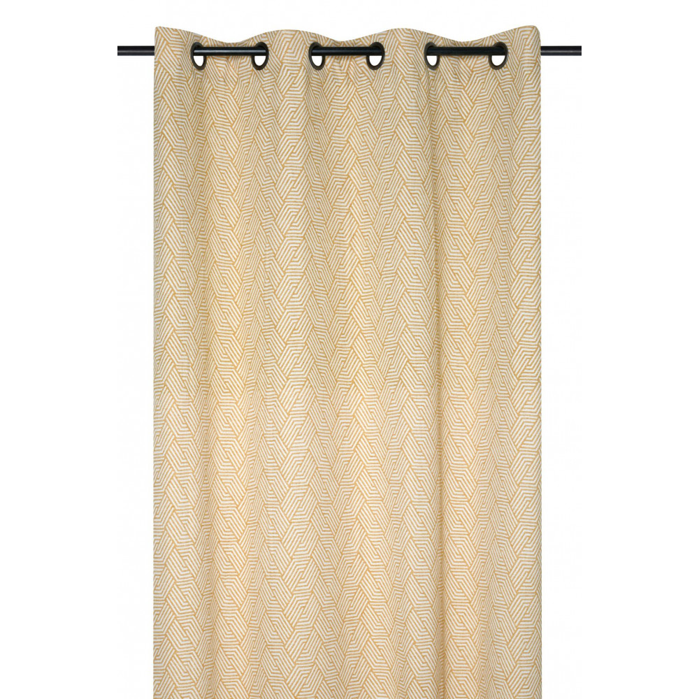 RIDEAU SIRIUS 140X260CM MOUTARDE RIDEAU SIRIUS 140X260CM MOUTARDE