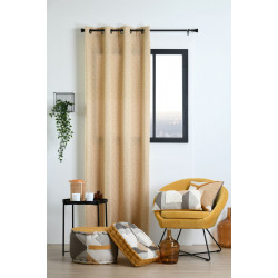 RIDEAU SIRIUS 140X260CM MOUTARDE