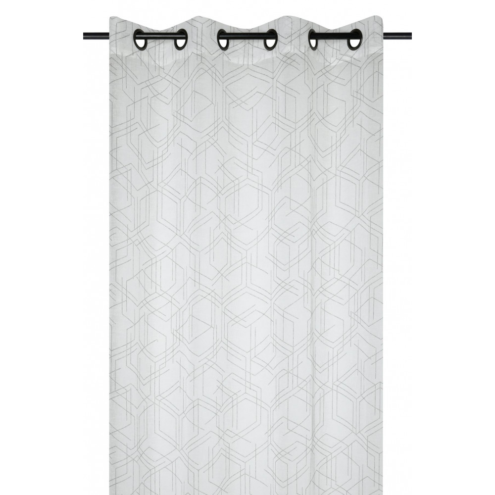 VOILE SIRIUS BLANC 140X260CM VOILE SIRIUS BLANC 140X260CM