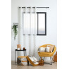 VOILE SIRIUS BLANC 140X260CM