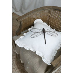 COUSSIN AUDREY BLANC 40x40CM