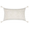 COUSSIN BUTINE ECRU 30X50CM COUSSIN BUTINE ECRU 30X50CM