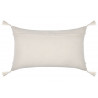 COUSSIN BUTINE ECRU 30X50CM COUSSIN BUTINE ECRU 30X50CM