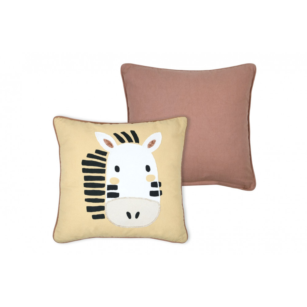COUSSIN COQUIN JAUNE 40X40CM