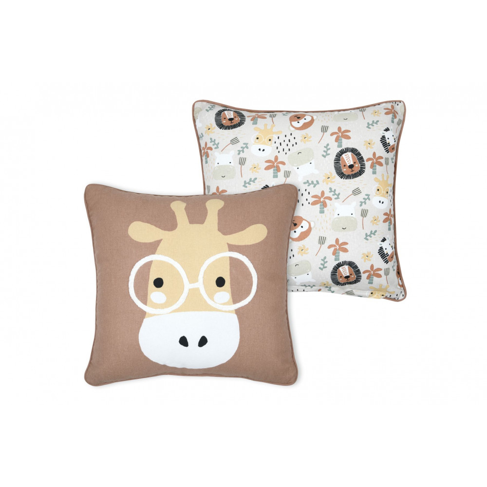 COUSSIN COQUIN BRUN 40X40cm