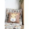 COUSSIN COQUIN BRUN 40X40cm COUSSIN COQUIN BRUN 40X40cm