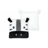 COUSSIN COQUIN NOIR 40X40CM