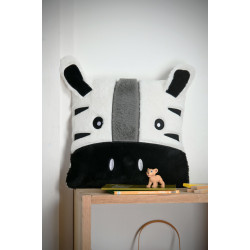 COUSSIN COQUIN NOIR 40X40CM