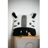 COUSSIN COQUIN NOIR 40X40CM